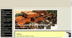 Desktop Screenshot of oldsurveyinstruments.com